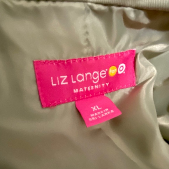 Liz Lange for Target Maternity Sage Green Trench Coat - Picture 7 of 9